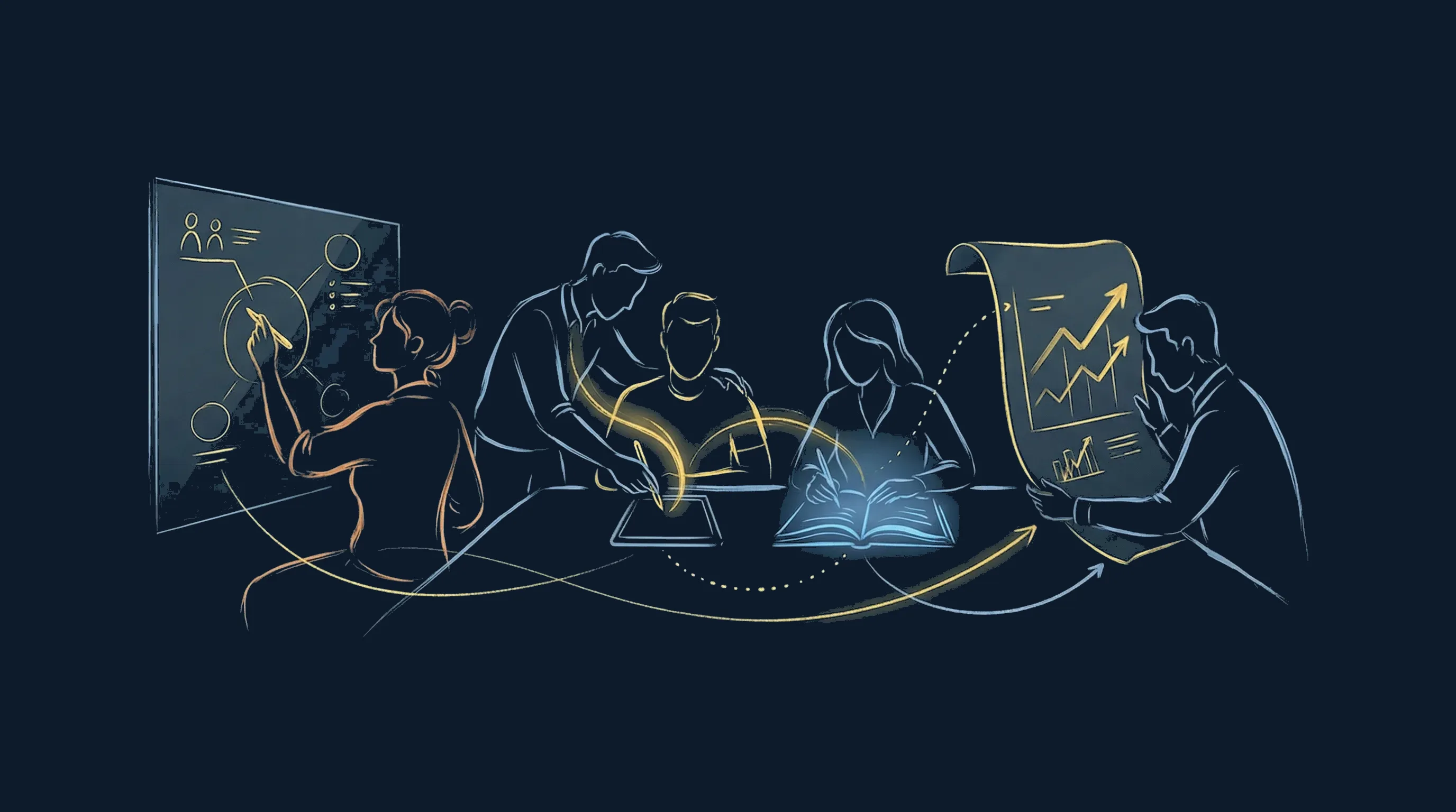 Illustration : la méthode STEP pour intégrer l'IA durablement dans une équipe marketing
