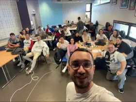 Équipe en formation