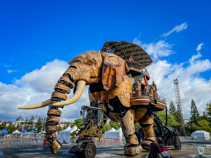 Image de référence du Grand Éléphant mécanique des Machines de l'Île à Nantes